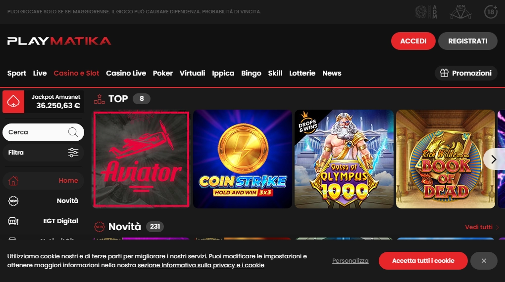 Playmatika Casino